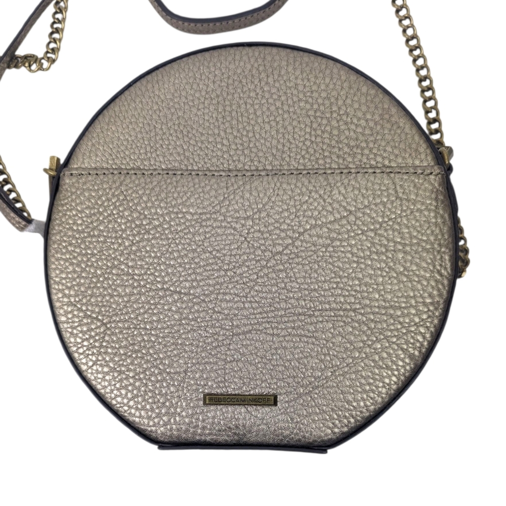 Rebecca Minkoff Canteen Crossbody Bag Purse Handbag NEW Antique Gold - Picture 5 of 16